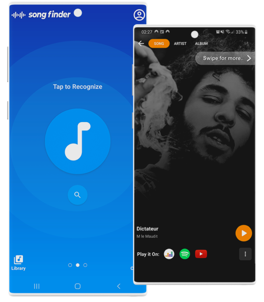 Song Finder - Identify songs by sound